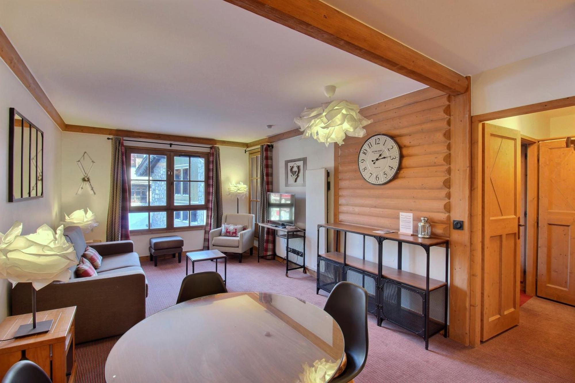 Arc 1950 - Appartement Moderne - Sauna Hammam Jacuzzi - 4 Personnes Les Arcs  ภายนอก รูปภาพ