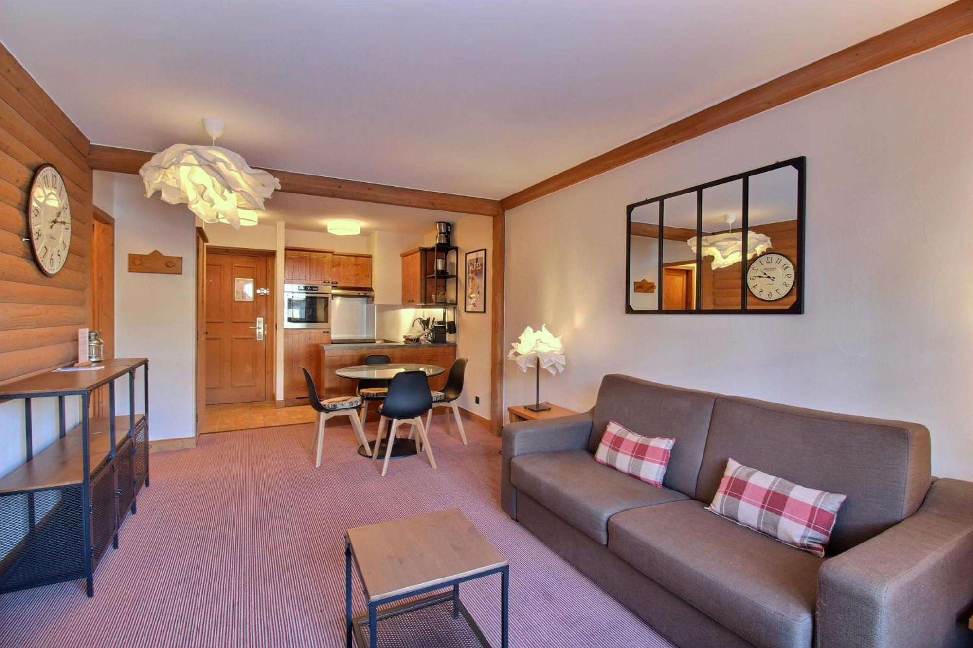 Arc 1950 - Appartement Moderne - Sauna Hammam Jacuzzi - 4 Personnes Les Arcs  ภายนอก รูปภาพ