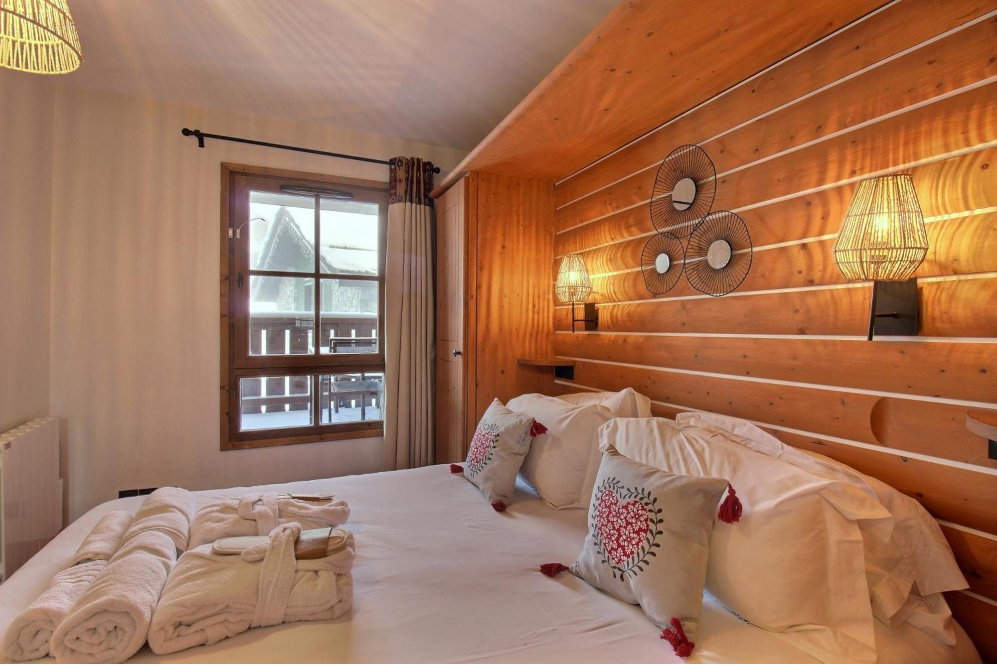 Arc 1950 - Appartement Moderne - Sauna Hammam Jacuzzi - 4 Personnes Les Arcs  ภายนอก รูปภาพ