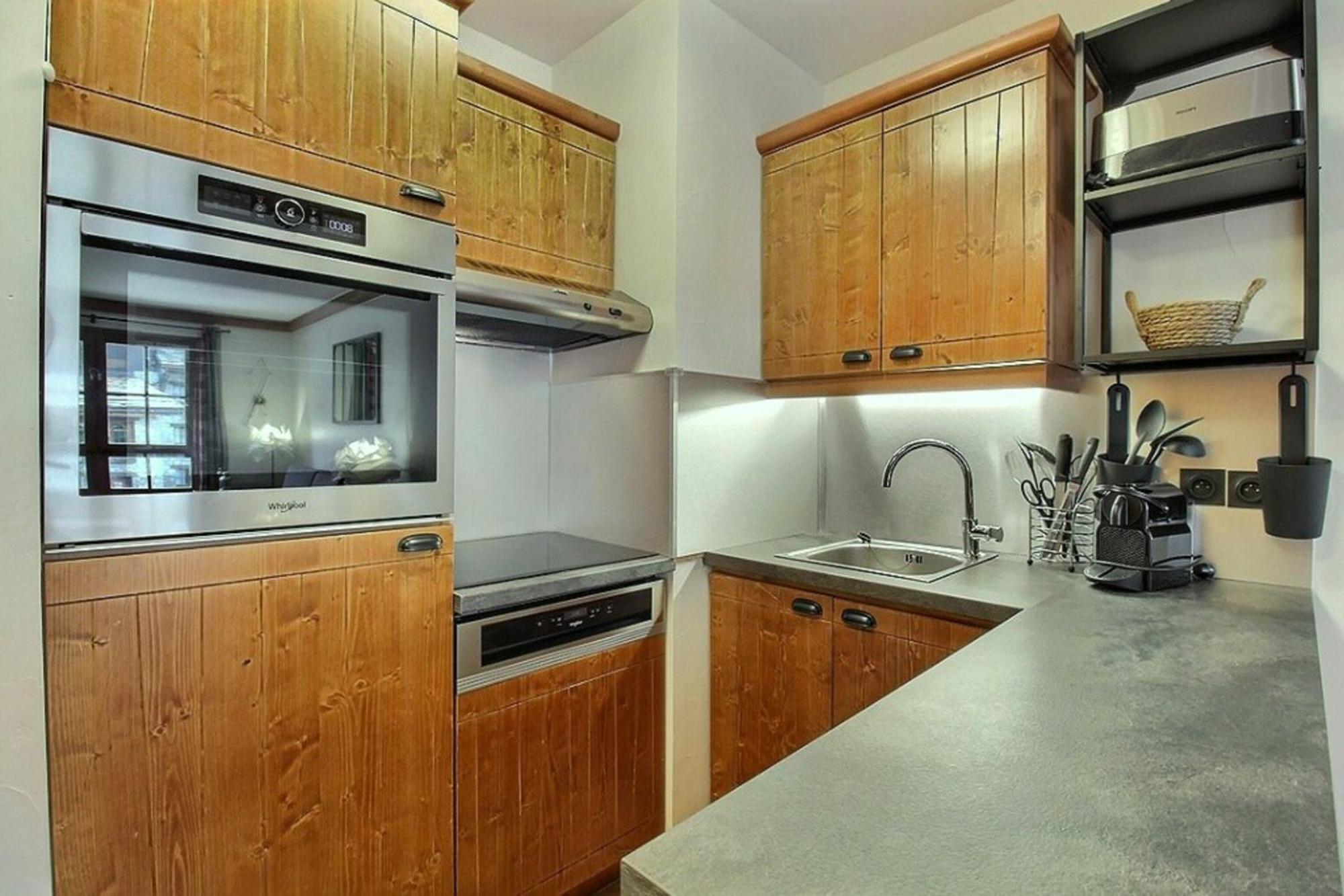 Arc 1950 - Appartement Moderne - Sauna Hammam Jacuzzi - 4 Personnes Les Arcs  ภายนอก รูปภาพ