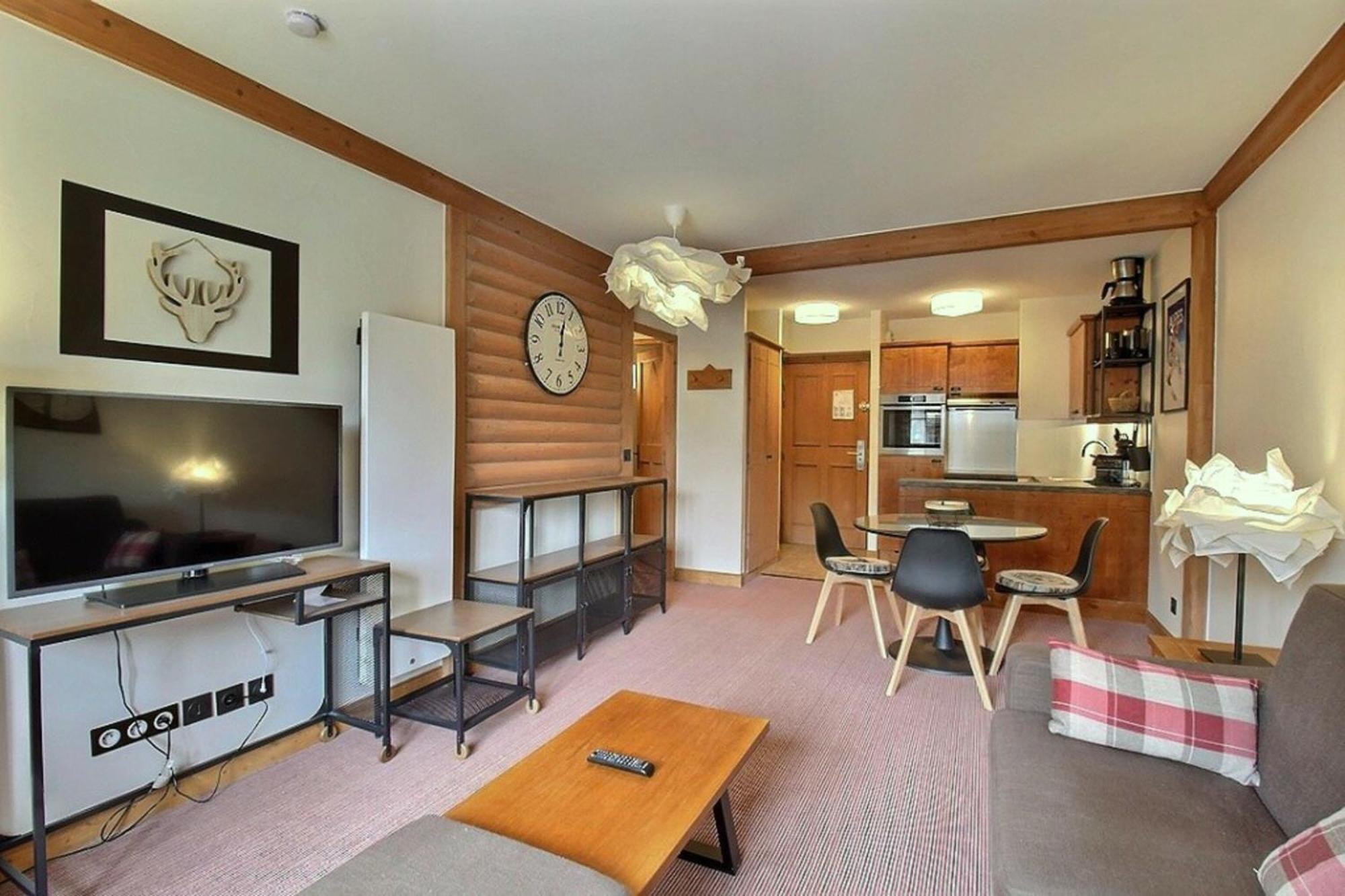 Arc 1950 - Appartement Moderne - Sauna Hammam Jacuzzi - 4 Personnes Les Arcs  ภายนอก รูปภาพ